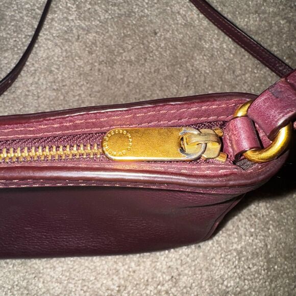 Marc Jacobs 'Take Your Marc - Percy' Crossbody Bag - Burgundy / Wine - Pre-Owned - Picture 7 of 16